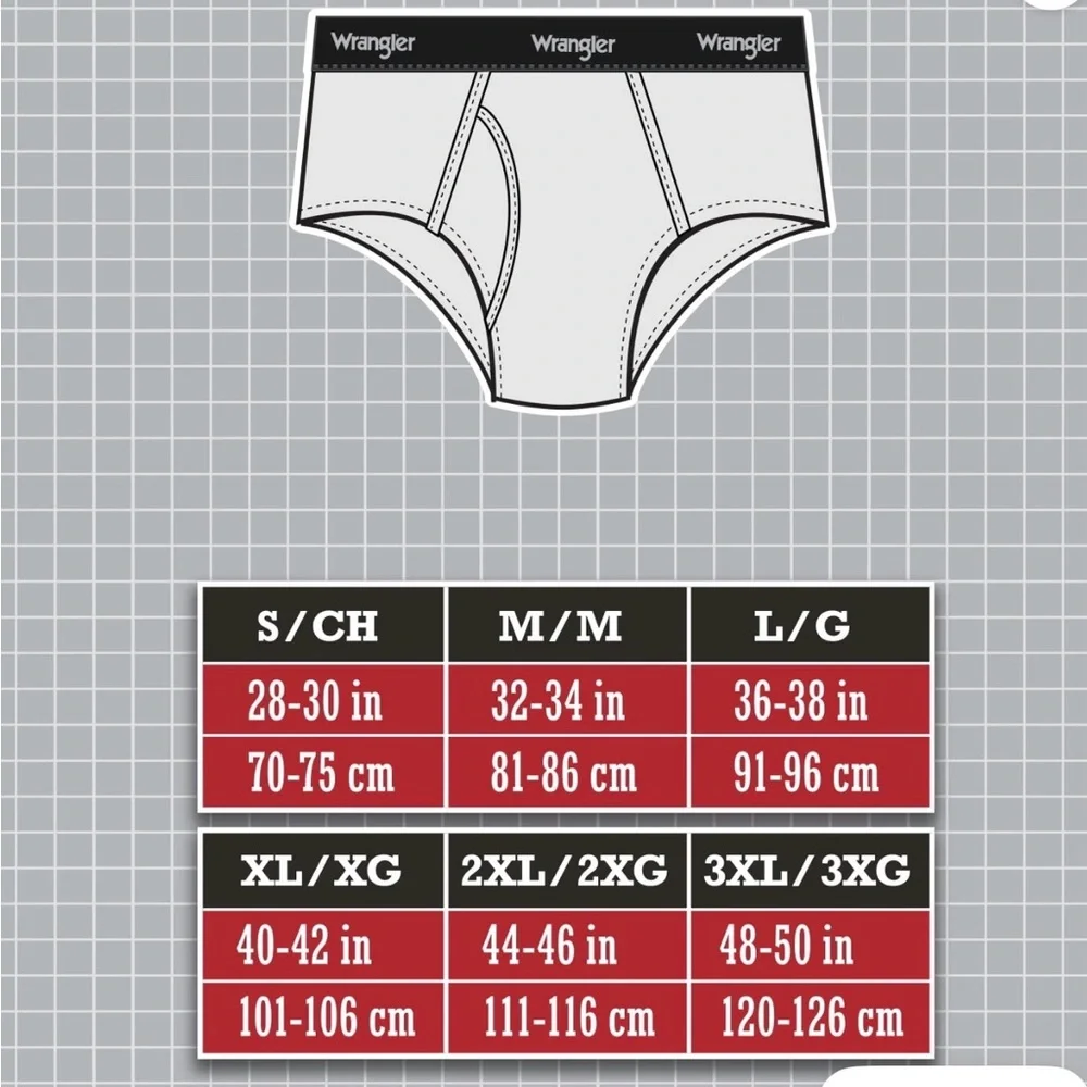 NWT Wrangler Workwear Men's Carpenter Cooling Briefs 3-Pack Nylon Stretch - Picture 8 of 8